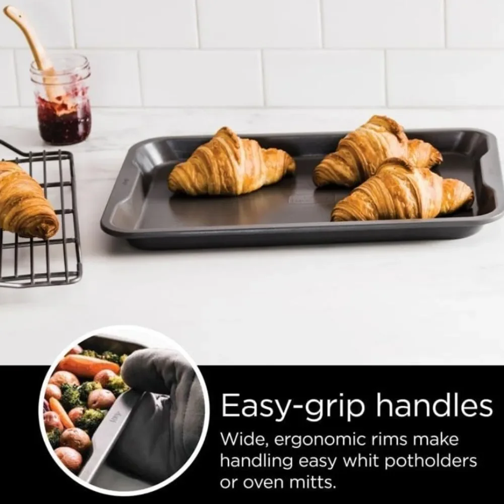 Ninja Never Stick Essential 2-Piece Baking Sheet &‎ Rack Set